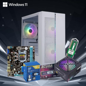 Pre Build PC | Intel Core i5 4th Gen / 8GB Ram / 256GB SSD / 500W SMPS / 2 Year Warranty | CPU Tower